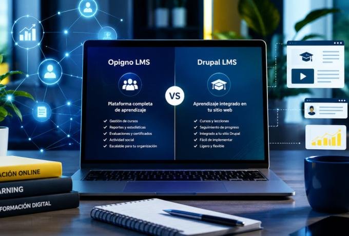 LMS con Drupal y Opigno