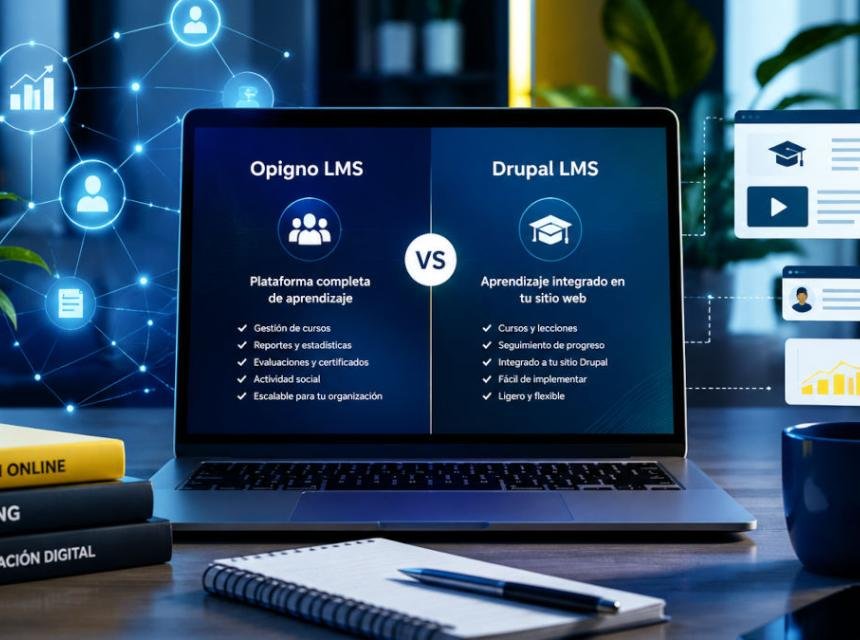 LMS con Drupal y Opigno